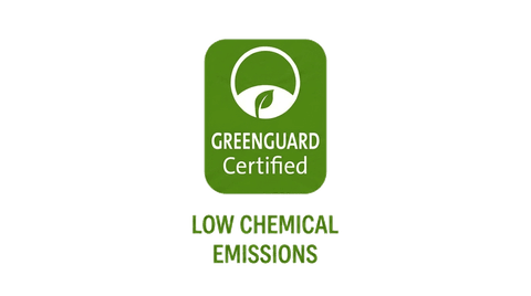 GREENGUARD Certified — low chemical emissions